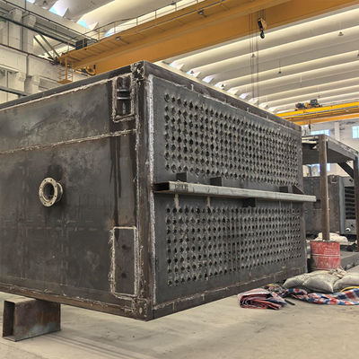 Wysoko wytrzymałe rury stalowe Modularne kotły wodociągowe szybka instalacja 438030Nm3/h Przepływ spalin