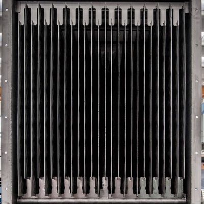 Wymiennik ciepła z płyty stałej o wysokiej temperaturze szeroki rozmiar cząstek